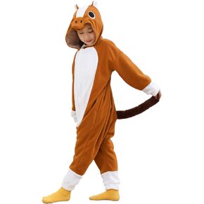 Kids Animal Onesie Pajamas Halloween Costume Cosplay Sleepwear