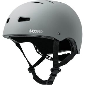 STOMP Skateboard Helmet - Removable Liners Ventilation Multi-Sport Scooter Inline Skating for Youth & Adults