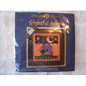 Haunted Crow - Beaded Cross Stitch Kit by Debbie Mumm DM303103 in Saudi Arabia