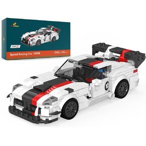 مجموعة بناء السيارة الرياضية الفائقة JMBricklayer GTR 11110، مجموعة بناء سيارة سباق السرعة للأولاد من سن 8 إلى 12 عامًا، مجموعة سيارات نموذجية للبالغين للبناء، مجموعة بناء سيارة رياضية MOC لمحبي السيارات، فكرة هدايا للأطفال in Kuwait