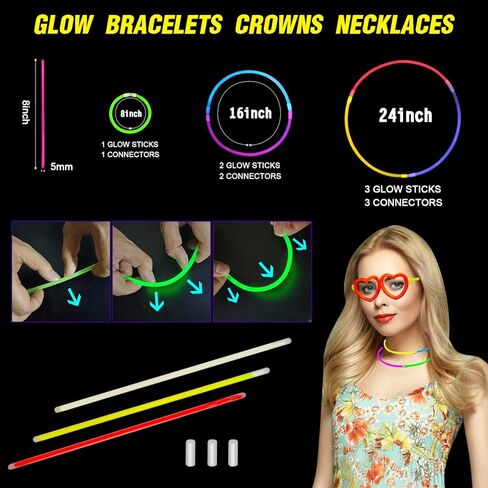 نودالا هدايا حفلات متوهجة لحفلات الرابع من يوليو والحفلات الموسيقية وحفلات الزفاف وأعياد الميلاد والهالوين والكريسماس ورأس السنة الجديدة in Kuwait