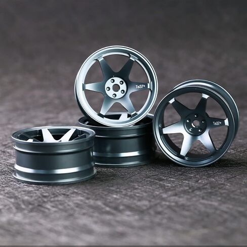 RC Alloy Rims Car Wheel Hub Hex 12mm Aluminium 52mm for 1.9inch Tires RC Crawler Car and 1/10 On-Road/Drift in Saudi Arabia