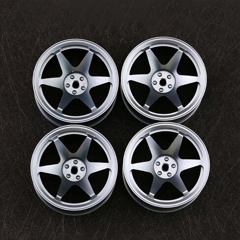 RC Alloy Rims Car Wheel Hub Hex 12mm Aluminium 52mm for 1.9inch Tires RC Crawler Car and 1/10 On-Road/Drift in Saudi Arabia