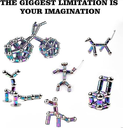 قلم لعبة iSkelter Fidget، قلم لعبة تململ مغناطيسي لتخفيف الضغط للأطفال البالغين، لعبة تململ قلم مغناطيسي معدني متعدد الوظائف قابل للتشوه لتخفيف الضغط، قلم كتابة مغناطيسي هدية (قلم ذهبي) in Kuwait