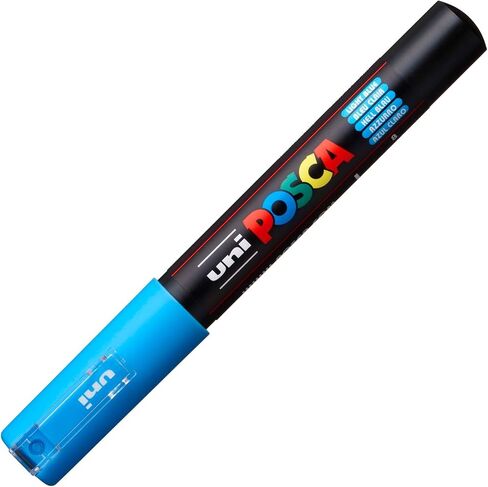 Posca Marker 1M in Gray, Posca Pens for Art Supplies, School Supplies, Rock Art, Fabric Paint, Fabric Markers, Paint Pen, Art Markers, Posca Paint Markers in Saudi Arabia