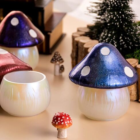 قطعتان من قالب راتنج الجرة مع غطاء، قالب صندوق من الراتنج على شكل فطر اليقطين، قالب من السيليكون للهالوين، قالب حاوية من راتنجات الإيبوكسي لحامل المجوهرات المصنوع يدويًا، حلية تخزين الهدايا in Kuwait