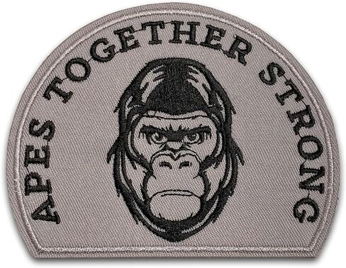 رقعة قوية أخلاقية من أبس توغيذر سترونغ مورال باتش، تكتيكية، لحقيبة الظهر التكتيكية، سترة تكتيكية، مع خطاف وحلقة داعمة ، رقع لحقائب الظهر ، لوحة مورف ، مملوكة للمحاربين القدامى in Kuwait