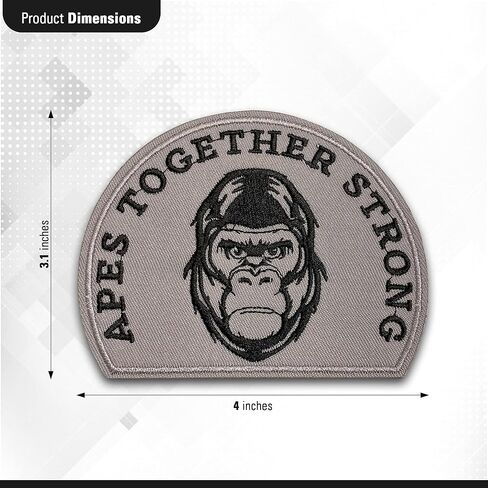 رقعة قوية أخلاقية من أبس توغيذر سترونغ مورال باتش، تكتيكية، لحقيبة الظهر التكتيكية، سترة تكتيكية، مع خطاف وحلقة داعمة ، رقع لحقائب الظهر ، لوحة مورف ، مملوكة للمحاربين القدامى in Kuwait