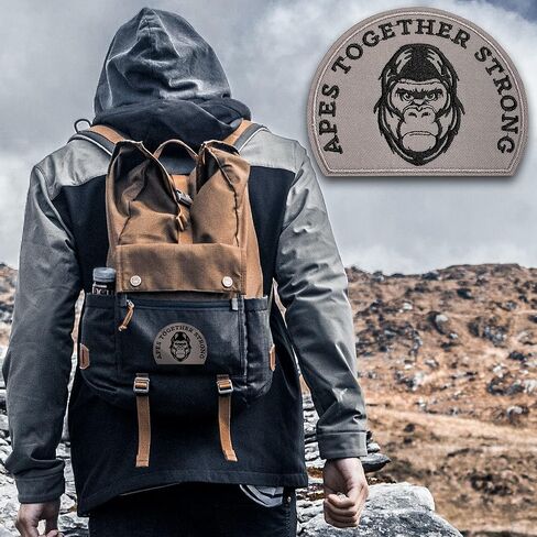 رقعة قوية أخلاقية من أبس توغيذر سترونغ مورال باتش، تكتيكية، لحقيبة الظهر التكتيكية، سترة تكتيكية، مع خطاف وحلقة داعمة ، رقع لحقائب الظهر ، لوحة مورف ، مملوكة للمحاربين القدامى in Kuwait