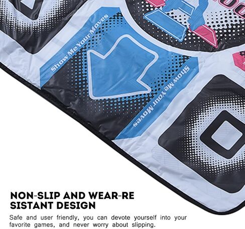 Richer-R Dance Mat Dance Pad Non-Slip Dancing Blanket with USB for PC in Kuwait