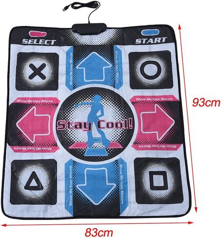 Richer-R Dance Mat Dance Pad Non-Slip Dancing Blanket with USB for PC in Kuwait