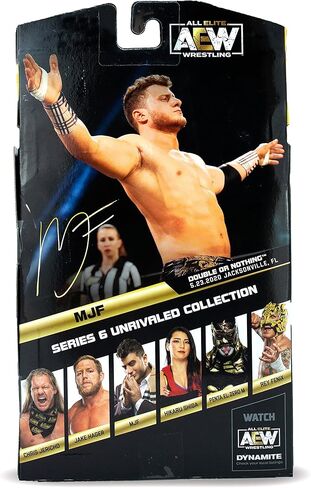 اول اليت ريسلنغ مجموعة انريفاليد ام جيه اف - مجسم ايه اي دبليو 6.5 انش - السلسلة 6 in Kuwait