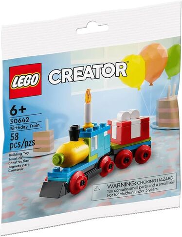 LEGO Creator 30642 - Birthday Train, Kids Ages 6+, 58 Pieces, Polybag in Saudi Arabia