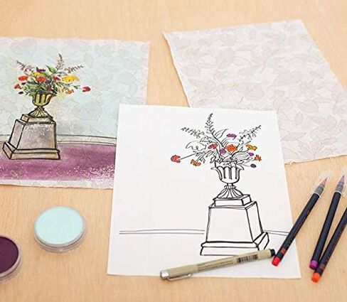 C and T Publishing Transfer Artist Paper, 8.5 by 11-Inch, 18 Sheets Per Pack in Saudi Arabia