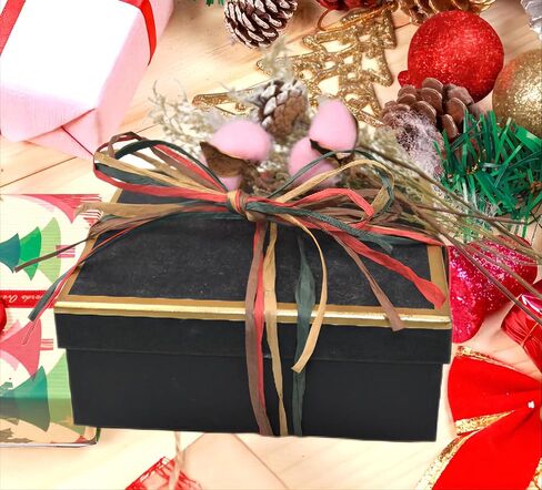 J JIAYU Raffia Ribbon Craft Ribbon Gift Wrapping Paper 4 Rolls 800 feet Paper Rope, Suitable for Christmas in Kuwait