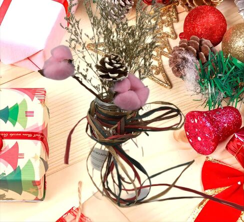 J JIAYU Raffia Ribbon Craft Ribbon Gift Wrapping Paper 4 Rolls 800 feet Paper Rope, Suitable for Christmas in Kuwait