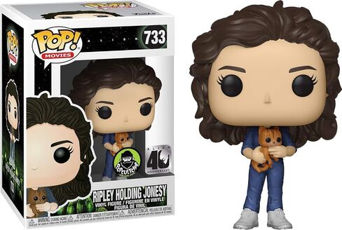 Funko Pop Movies: Alien - Ripley Holding Jonesy Alien 40th Anniversary Limited Edition Figurine in Saudi Arabia