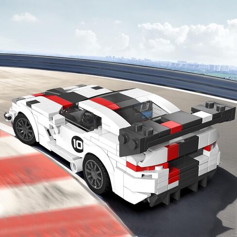 مجموعة بناء السيارة الرياضية الفائقة JMBricklayer GTR 11110، مجموعة بناء سيارة سباق السرعة للأولاد من سن 8 إلى 12 عامًا، مجموعة سيارات نموذجية للبالغين للبناء، مجموعة بناء سيارة رياضية MOC لمحبي السيارات، فكرة هدايا للأطفال in Kuwait