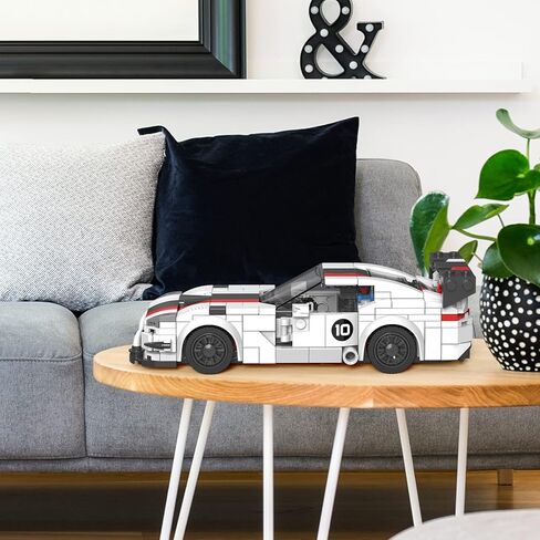 مجموعة بناء السيارة الرياضية الفائقة JMBricklayer GTR 11110، مجموعة بناء سيارة سباق السرعة للأولاد من سن 8 إلى 12 عامًا، مجموعة سيارات نموذجية للبالغين للبناء، مجموعة بناء سيارة رياضية MOC لمحبي السيارات، فكرة هدايا للأطفال in Kuwait
