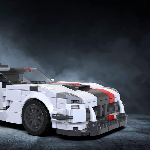 مجموعة بناء السيارة الرياضية الفائقة JMBricklayer GTR 11110، مجموعة بناء سيارة سباق السرعة للأولاد من سن 8 إلى 12 عامًا، مجموعة سيارات نموذجية للبالغين للبناء، مجموعة بناء سيارة رياضية MOC لمحبي السيارات، فكرة هدايا للأطفال in Kuwait
