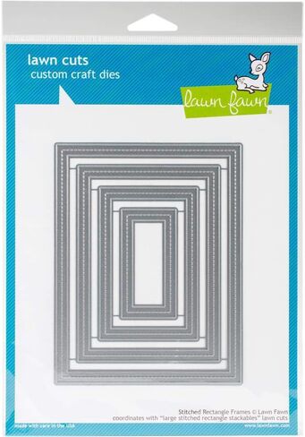 Lawn Fawn Stitched Rectangle Frames Dies (LF1142) in Saudi Arabia