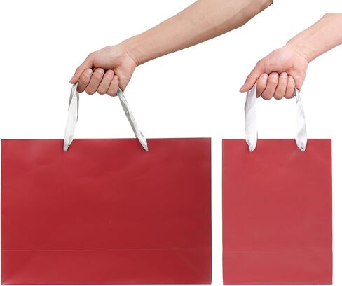 ysmile Red Gift Bag Paper Bag for Women Girl Large 14" Birthday, Anniversary, Valentine in Saudi Arabia