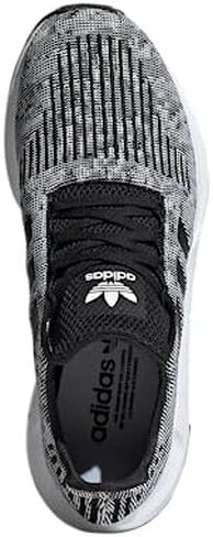 adidas Originals Men's Swift Running Shoe, White/White/Gum, 11.5 in Saudi Arabia
