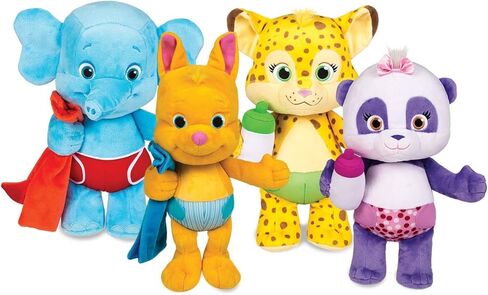 لعبة سناب تويز بارتي - دمية صغيرة محشوة على شكل باندا بطول 25.4 سم - من سلسلة نتفليكس الأصلية - 18 شهرًا in Kuwait