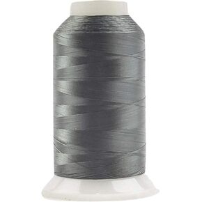WonderFil، خيوط خاصة، InvisaFil، طبقتين من البوليستر الناعم، خيوط تشبه الحرير للخياطة الدقيقة، 100 واط - 2500 متر, رمادي داكن, 2500m in Kuwait