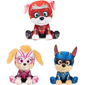 مجموعة من القطيفة من فيلم Gund Paw Patrol The Mighty Movie مكونة من 3 قطع مقاس 6 بوصات تشيس سكاي مارشال in Kuwait