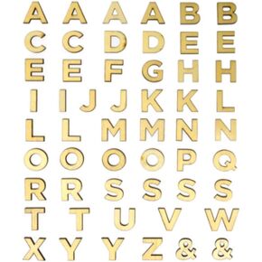 3/4" Wood Block Letters by ArtMinds in Saudi Arabia