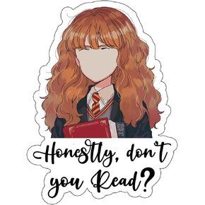 Wizarding World Bookworm Sticker, Honestly Dont Your Read? Sticker, Book Sticker, Kindle Sticker, Smut Sticker, Smutty, Reading, Enemies to Lovers Sticker, Bookish Gift, E-Reader Gift (2 inch)…