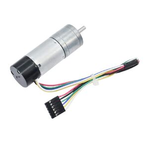 Quadrature Encoder Metal Geared Motor DC 12V 80RPM for Robotics,RC Car Model,Custom Servo, Arduino and 3D Printers,DIY Engine Toy in Kuwait