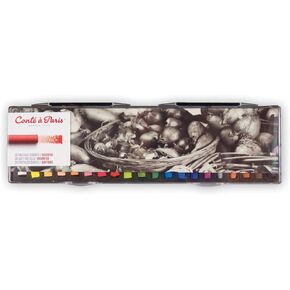 Conté à Paris Soft Pastels with 20 Assorted Colors
