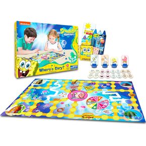 العاب سبونج بوب اللوحية للاطفال - مجموعة هدايا سبونج بوب مع العاب سبونج بوب للحفلات، ملصقات سبونج بوب والمزيد | العاب سبونج بوب للاطفال in Kuwait