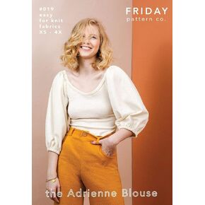 Friday Pattern Company Adrienne Blouse Pattern, None in Saudi Arabia