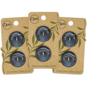 Dritz Round, 20mm, Black, 9 Recycled Hemp Buttons, 20 mm, 9 Count in Saudi Arabia