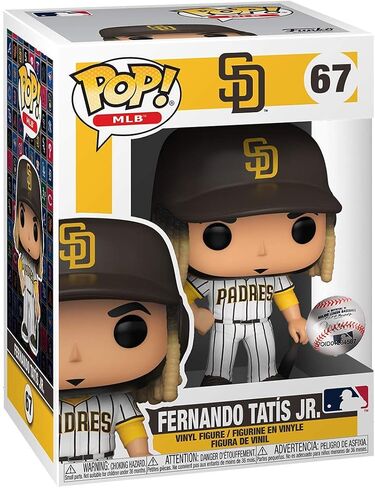 Funko POP MLB: بادريس - فرناندو تاتيس جونيور (زي منزلي) متعدد الألوان، 3.75 بوصة in Saudi Arabia