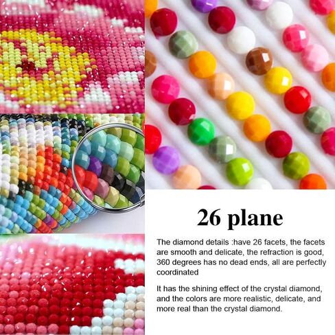 Muyankissu Diamond Painting Kits for Adults DIY 5D Welcome Spring Easter Bunny Diamond Art Paint with Diamonds Full Drill Gem Art Painting Kit for Home Wall Decor Gifts 12x16inch in Kuwait