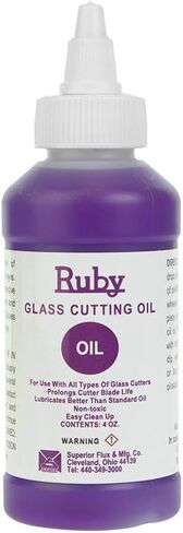 Premium Ruby Glass Cutting Oil 4 Oz Bottle in Saudi Arabia