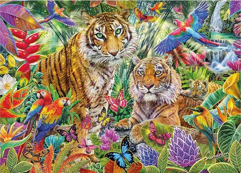 Ceaco - Wild - Tiger Eyes - 1000 Piece Jigsaw Puzzle in Saudi Arabia