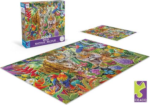 Ceaco - Wild - Tiger Eyes - 1000 Piece Jigsaw Puzzle in Saudi Arabia