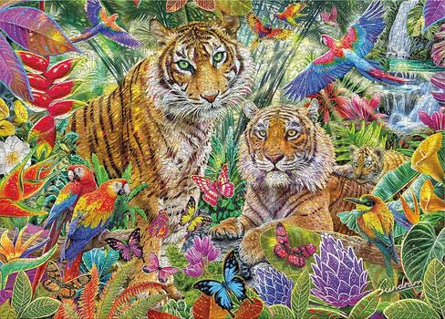 Ceaco - Wild - Tiger Eyes - 1000 Piece Jigsaw Puzzle in Saudi Arabia