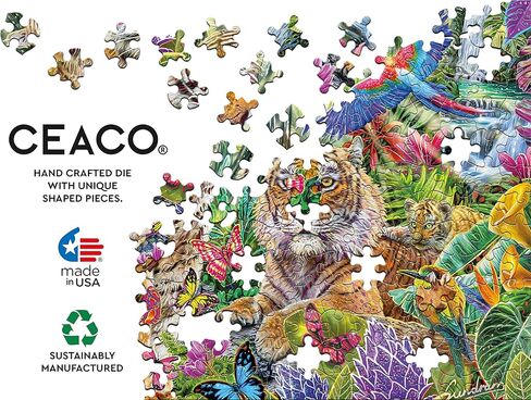 Ceaco - Wild - Tiger Eyes - 1000 Piece Jigsaw Puzzle in Saudi Arabia