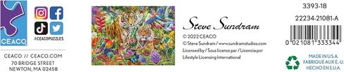 Ceaco - Wild - Tiger Eyes - 1000 Piece Jigsaw Puzzle in Saudi Arabia
