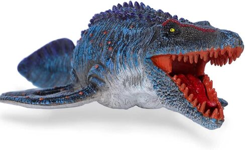 Jurassic Large Mosasaurus Dinosaur Toy Figure, 13.4" Realistic Giant Sea Monster Figurine, Educational Prehistoric Water World Ocean Creature for Model Decoration, Display, Collectors in Saudi Arabia