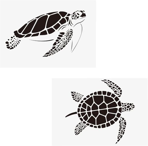 CIEMODA Tortoise Stencil 2 Pack in Kuwait