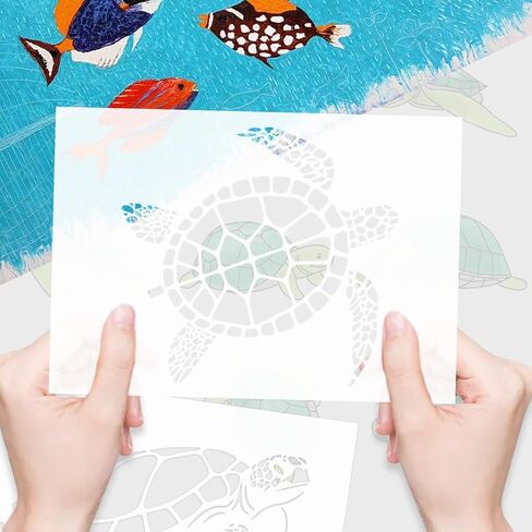CIEMODA Tortoise Stencil 2 Pack in Kuwait