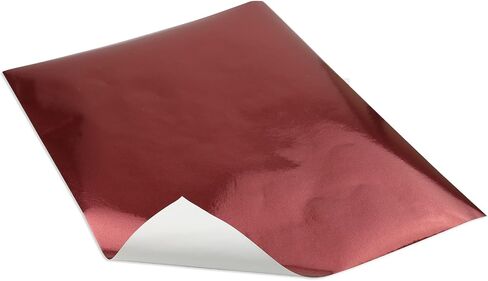 Hygloss Metallic Foil Paper for Arts and Crafts, Classroom Activities and Artists-Party or Holiday Décor-8.5" x 11"-Pink-100 Sheets, Pink 100 Piece in Saudi Arabia