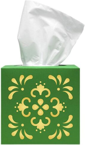 استنسل مكسيكان بلاط طبقات استنسل 11.43 × 16.51 سم - يستخدم قناع استنسل للحوائط لإضافة نسيج وتصميم ولمسات لخلفيات وسائط مختلطة in Kuwait